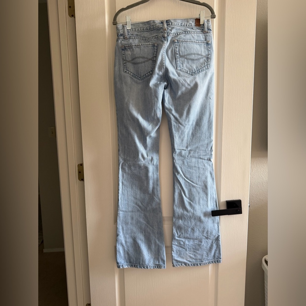Abercrombie & Fitch Light Blue Flare Jeans